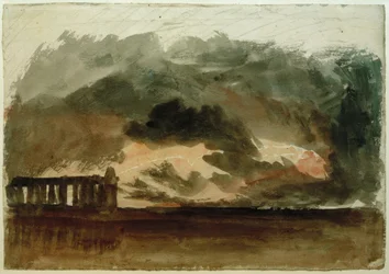 Paestum im Gewitter